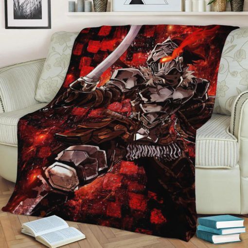 Ultimate Goblin Slayer Anime Japan Best Seller Fleece Blanket Gift For Fan, Premium Comfy Sofa Throw Blanket Gift H99