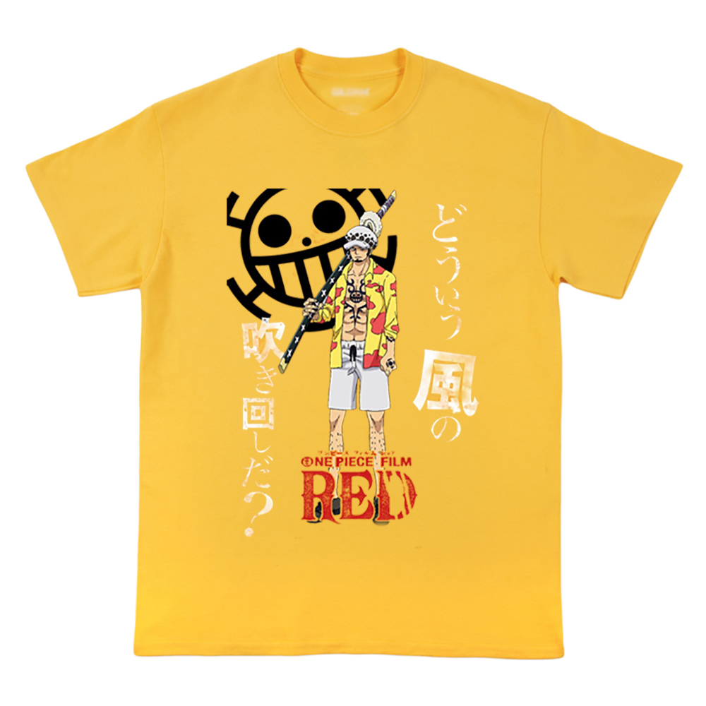 Unique Trafalgar Law One Piece Film Red T-Shirt, One Piece 2022 - Wiseabe Apparels