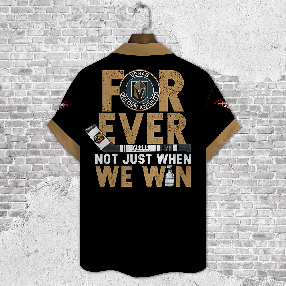 Vegas Golden Knights NHL Champions 3D Print Hawaiian Shirt