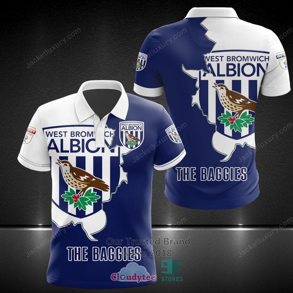 West Bromwich Albion Football Club The Baggies 3D Hoodie, Shirt
