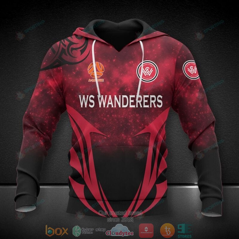 Western Sydney Wanderers FC 3D Hoodie, Shirt