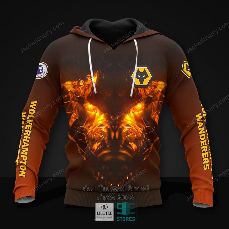 Wolverhampton Wanderers F.C Fire Hoodie, Bomber Jacket
