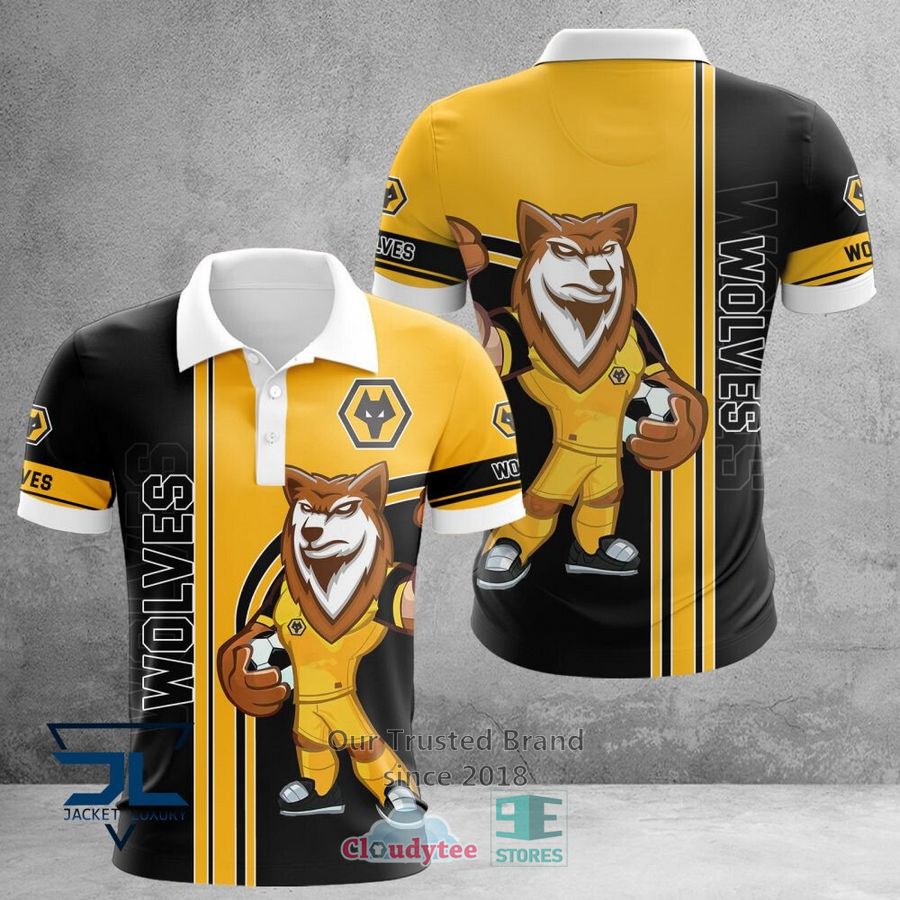 Wolverhampton Wanderers F.C mascot 3D Polo Shirt, Hoodie
