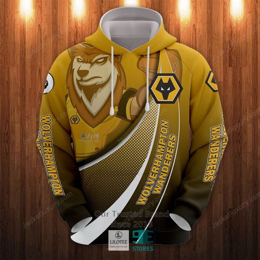 Wolverhampton Wanderers F.C Yellow Hoodie, Bomber Jacket