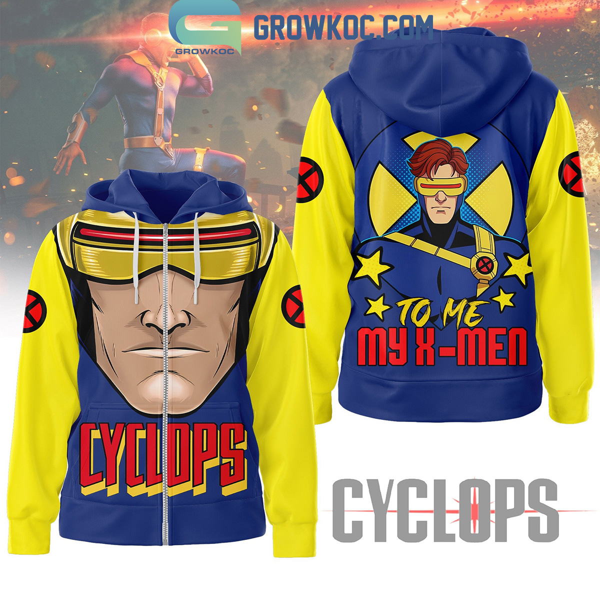 X-Men Cyclops To Me My X-Men Fan Love Hoodie Shirts